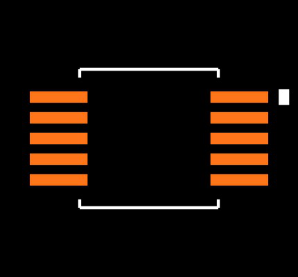 LTC2852MPMS#PBF Footprint