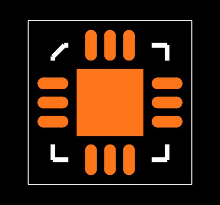 LTC2945CUD#PBF Footprint