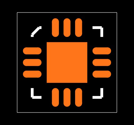 LTC2945HUD#PBF Footprint