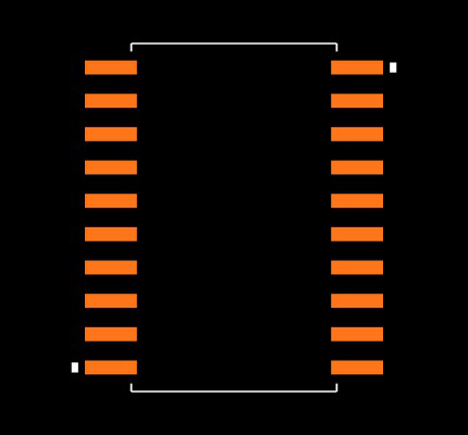 LTC2966CSW#TRPBF Footprint