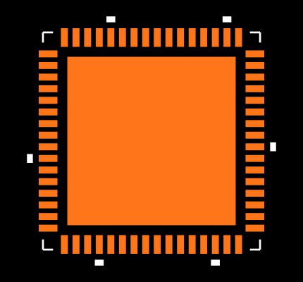 LTC2978AIUP#TRPBF Footprint