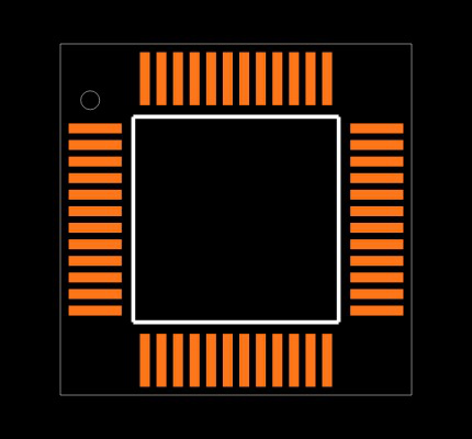 LTC2983ILX#PBF Footprint