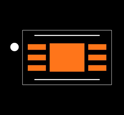 LTC2997CDCB#TRPBF Footprint