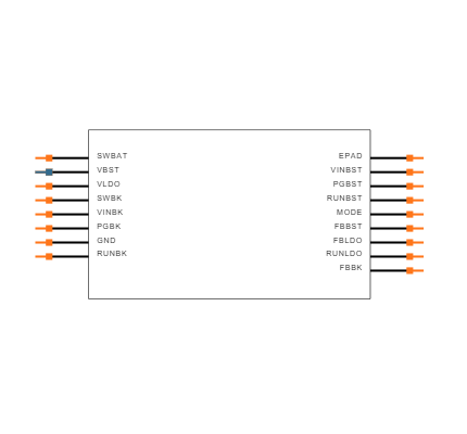 LTC3100EUD#TRPBF Symbol