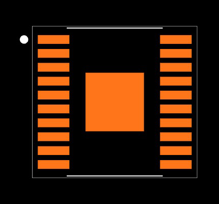 LTC3106EFE#PBF Footprint