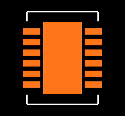 LTC3108IDE#PBF Footprint
