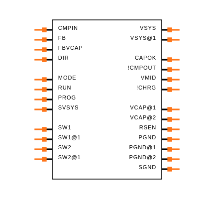 LTC3110IUF#PBF Symbol