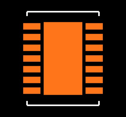 LTC3111HDE#PBF Footprint