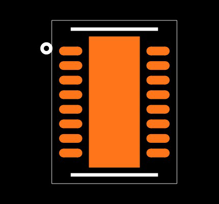 LTC3124EDHC#PBF Footprint