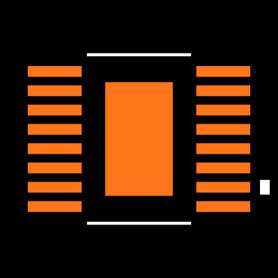 LTC3129IMSE#PBF Footprint
