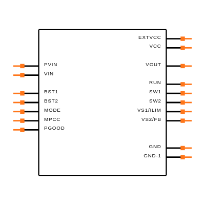 LTC3130EMSE-1#PBF Symbol