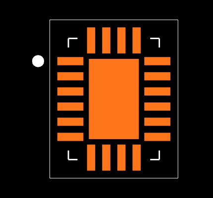 LTC3130IUDC#PBF Footprint