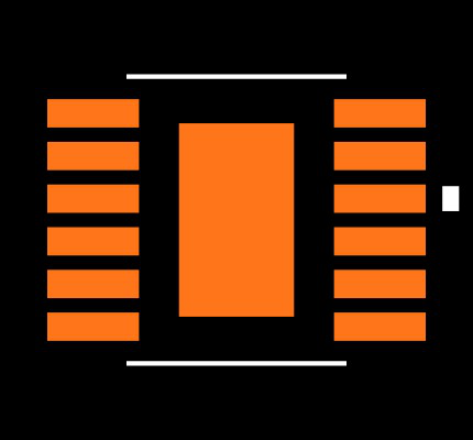 LTC3245HMSE#PBF Footprint