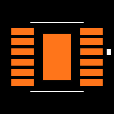 LTC3245HMSE#TRPBF Footprint