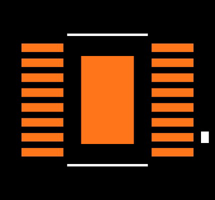 LTC3260HMSE#PBF Footprint
