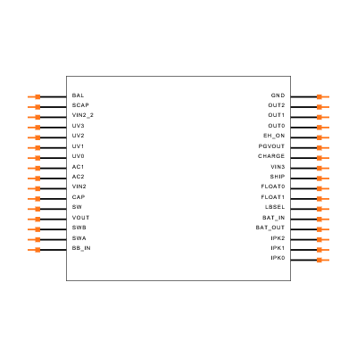 LTC3331IUH#PBF Symbol