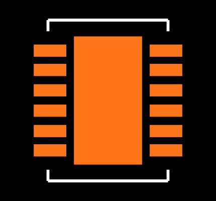 LTC3443EDE#PBF Footprint