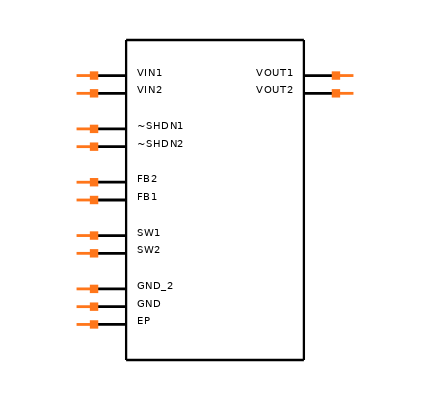 LTC3535EDD#PBF Symbol