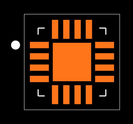 LTC3545IUD-1#PBF Footprint