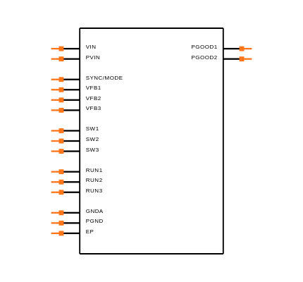 LTC3545IUD-1#PBF Symbol