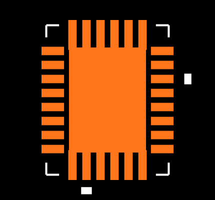 LTC3546EUFD#TRPBF Footprint