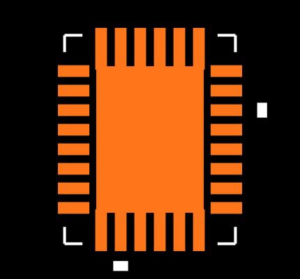 LTC3546IUFD#TRPBF Footprint