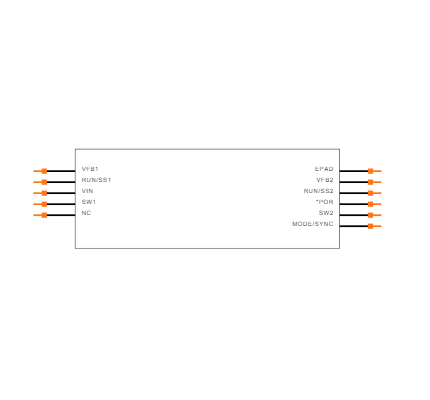 LTC3548AEDD#PBF Symbol