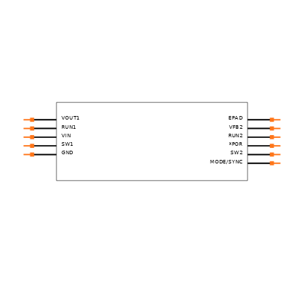 LTC3548EDD-2#TRPBF Symbol