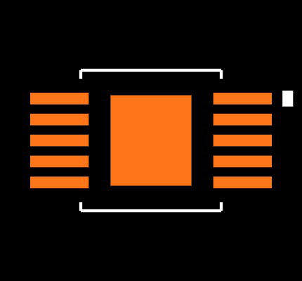 LTC3548EMSE#TRPBF Footprint