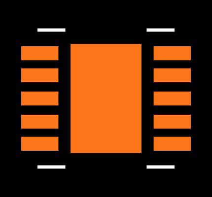 LTC3565IDD#PBF Footprint