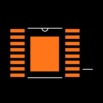 LTC3569EFE#TRPBF Footprint