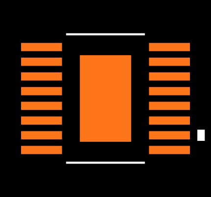 LTC3603EMSE#TRPBF Footprint