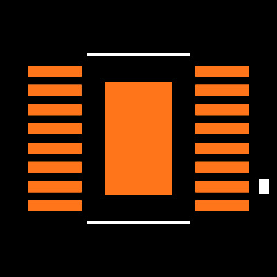 LTC3604EMSE#TRPBF Footprint