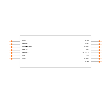 LTC3622EDE-2#TRPBF Symbol