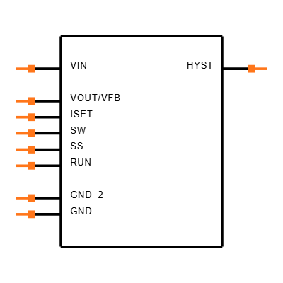 LTC3631IMS8E-5#TRPBF Symbol