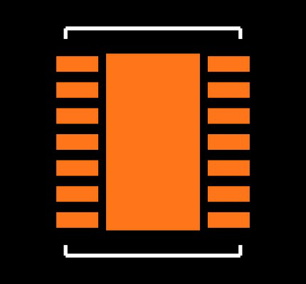 LTC3646IDE#TRPBF Footprint