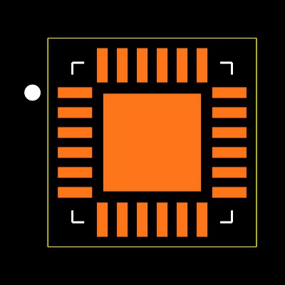 LTC3769IUF#TRPBF Footprint