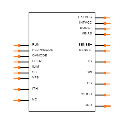 LTC3769IUF#TRPBF Symbol