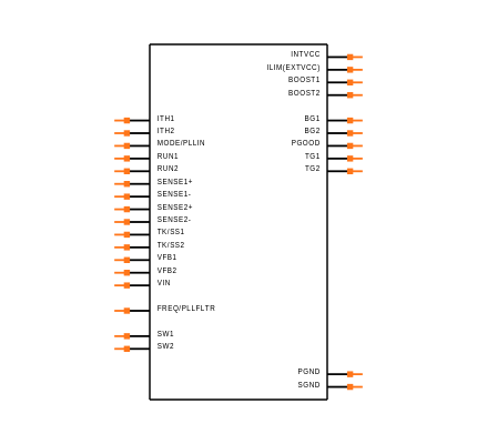 LTC3850IGN#PBF Symbol
