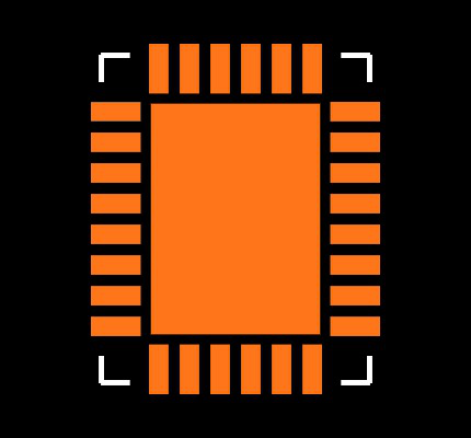 LTC3850IUFD#PBF Footprint
