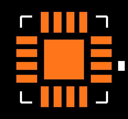 LTC3851EUD-1#PBF Footprint