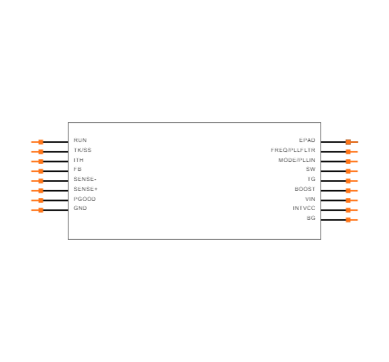 LTC3851EUD-1#PBF Symbol