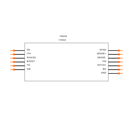 LTC3854EMSE#TRPBF Symbol