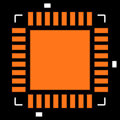 LTC3858EUH#TRPBF Footprint