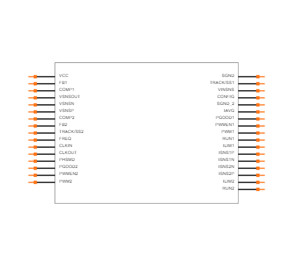 LTC3861IUH-1#PBF Symbol