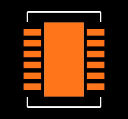 LTC3864EDE#TRPBF Footprint