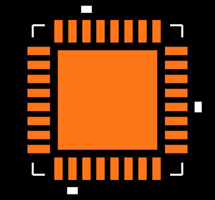 LTC3892EUH-2#PBF Footprint
