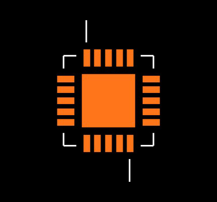 LTC4012IUF#PBF Footprint