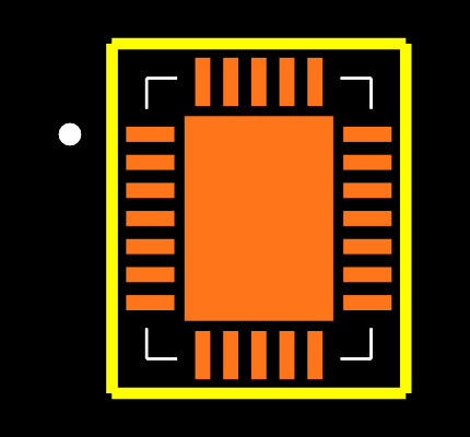LTC4041EUFD#TRPBF Footprint