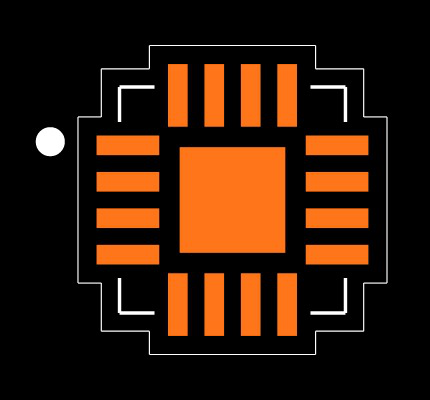 LTC4120EUD-4.2#TRPBF Footprint